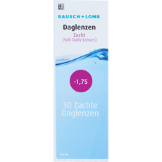 Bausch+Lomb DagLenzen -1,75 (30 stuks)