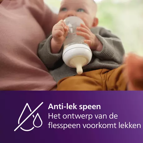 Philips Avent Natural Response Flesspeen Mix&Match 1M+ SCY906/03 3 stuks
