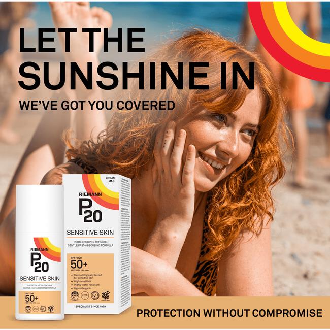 P20 Sensitive Skin Zonnebrand Lotion SPF50+ 200 ML