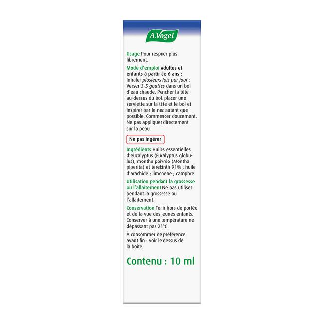 A.Vogel Cinuforce Inhalatiedruppels +Menthol 10 ML