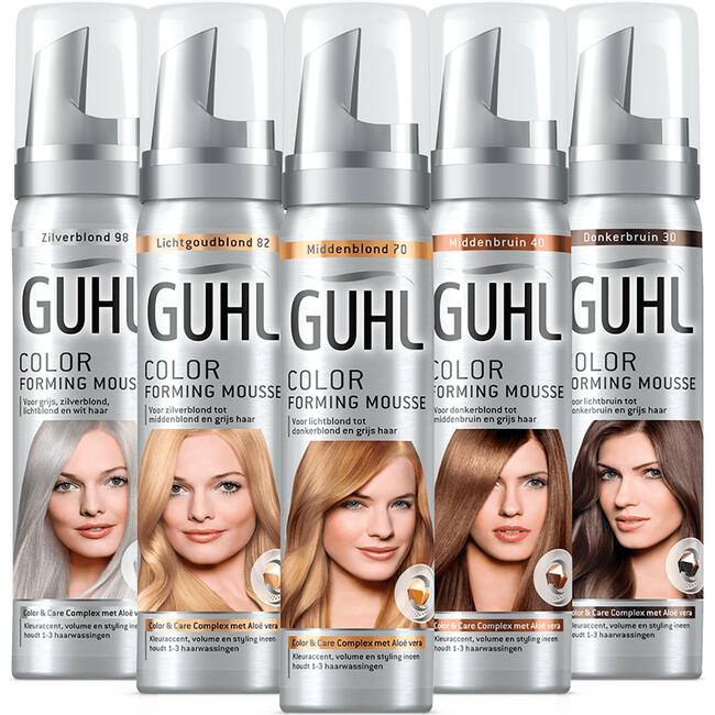 Kilimanjaro Afvoer Afgrond Guhl Color Forming Mousse 98 Zilverblond 75 ML 75 ML | Etos