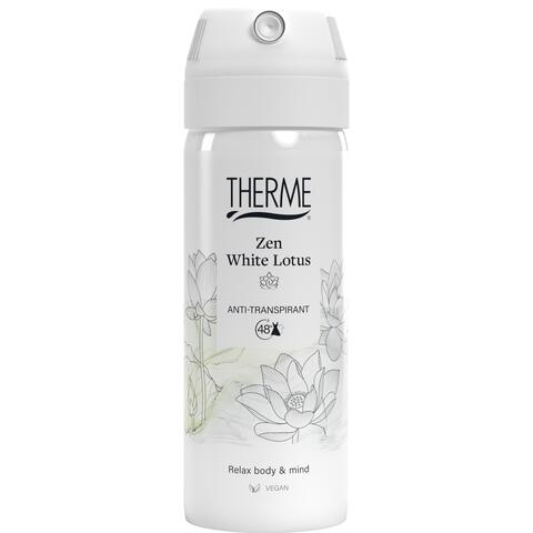 Therme Zen White Lotus Anti-Transpirant 48H Deodorant Spray Mini 50 ML