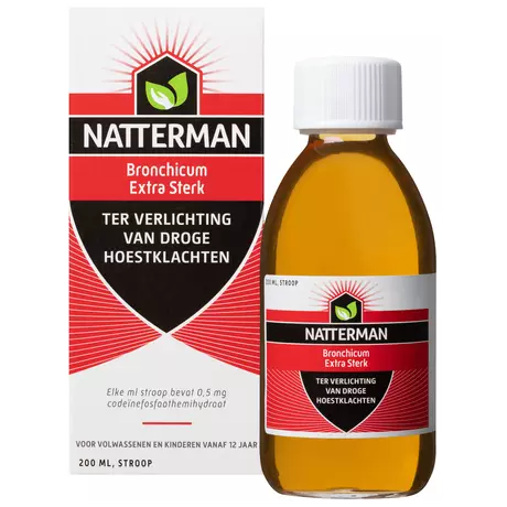 Natterman Bronchicum Extra Sterk Stroop 200 ML
