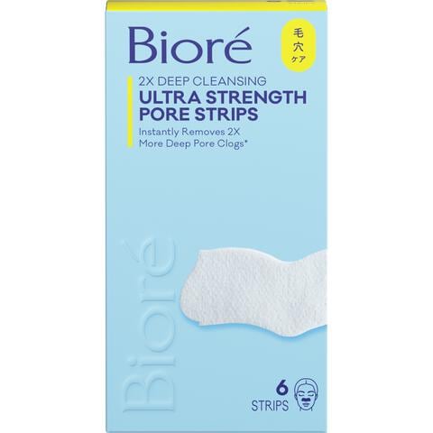 Bioré Ultra Diep Reinigende Poriestrips 6 stuks