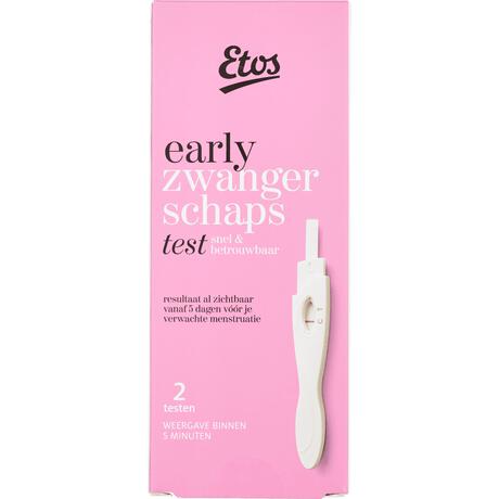 Etos Early Zwangerschapstest 2 stuks