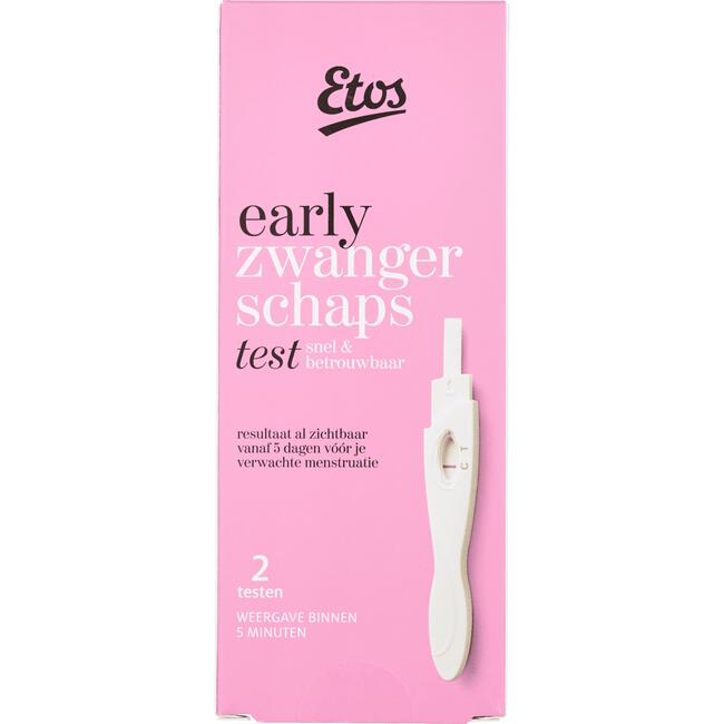 Etos Early Zwangerschapstest 2 stuks