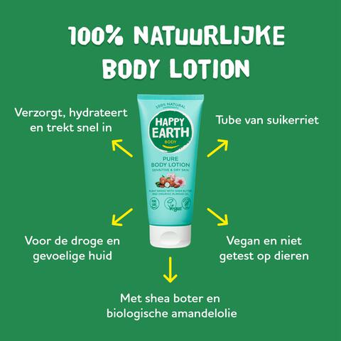 Happy Earth 100% Natural Soft Body Lotion 200ml