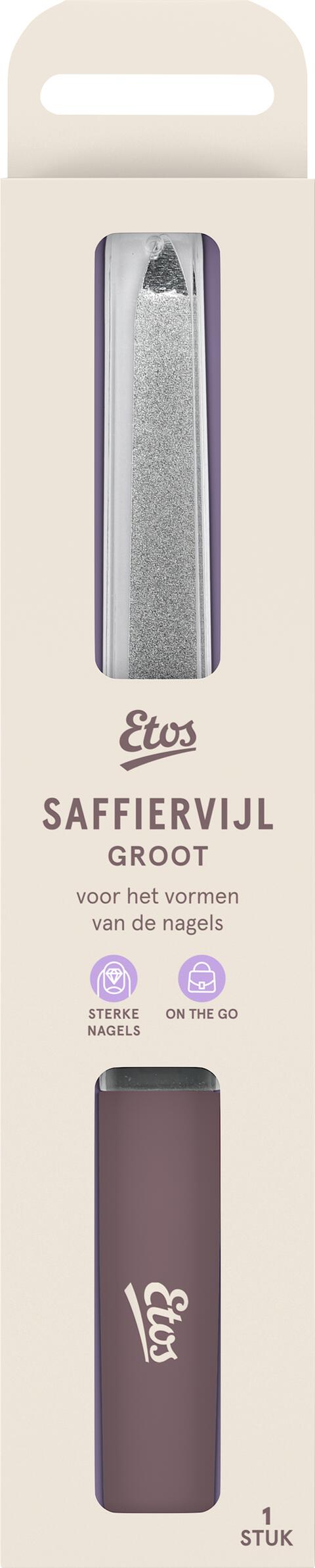 Etos Saffieren Nagelvijl Groot