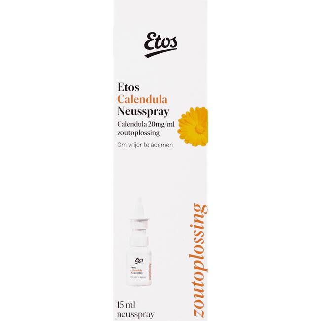 Ziekte Natura Eentonig Etos Calendula Neusspray 15 ML | Etos