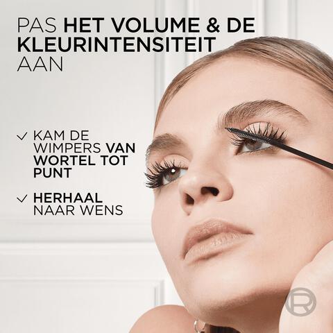 L'Oréal Paris Telescopic Mascara Waterproof Zwart