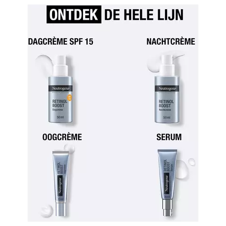 Neutrogena Retinol Boost Anti-Age Dagcrème Oudere Huid SPF15 50 ML