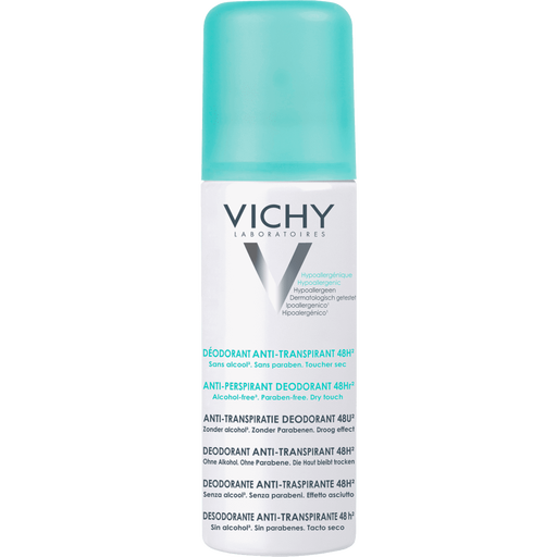 Vichy Deodorant Intense 48U Transpiratie Spray Gevoelige Huid 125 ML