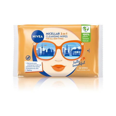 NIVEA MicellAIR Skin Breathe Reinigingsdoekjes 25 stuks