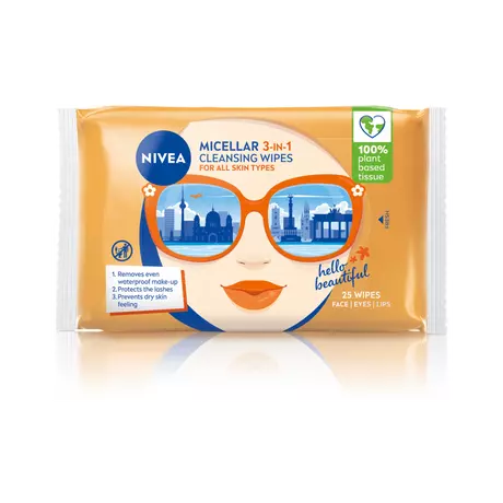 NIVEA MicellAIR Skin Breathe Reinigingsdoekjes 25 stuks