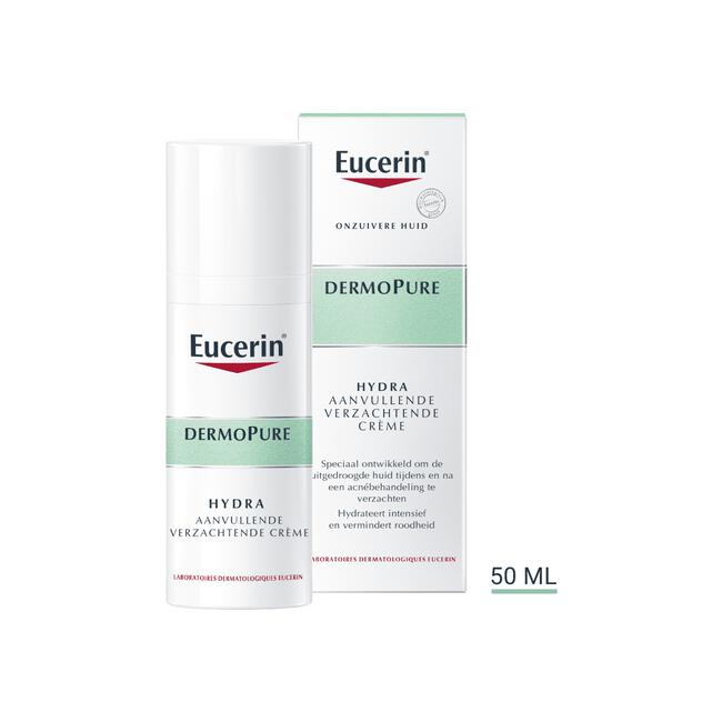 pot formule Klimatologische bergen Eucerin Dermopure Verzachtende Crème 50 ML 50 ML | Etos