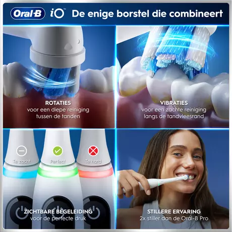 Oral-B iO 6S Wit Elektrische Tandenborstel 