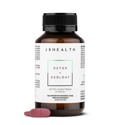 JSHealth Detox Debloat Tab 60 stuks