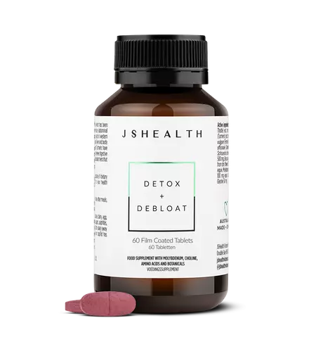 JSHealth Detox Debloat Tab 60 stuks