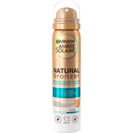 Garnier Ambre Solaire Natural Bronzer Body Mist Zelfbruiner voor Lichaam met Vitamine E 150ml