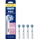 Oral-B Sensitive Clean Opzetborstels Wit 4 Stuks