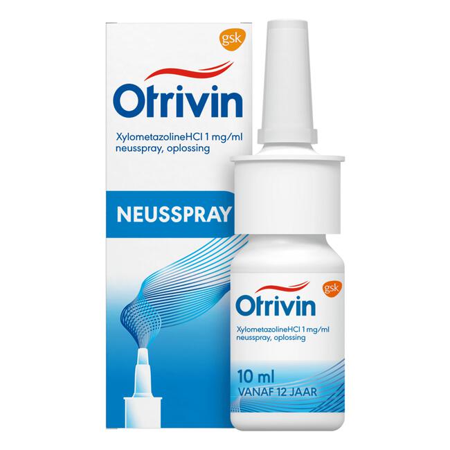 Otrivin Xylometazoline HCI 1 mg/ml Neusspray bij een Verstopte Neus 10 ML