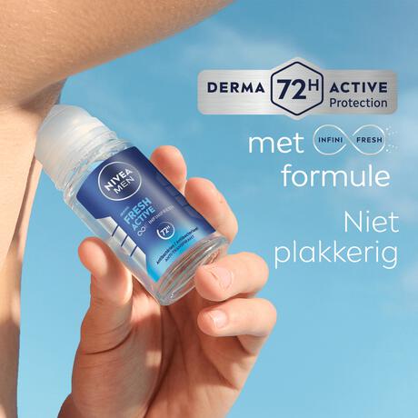 NIVEA MEN Fresh Active Deodorant Roller 50 ML