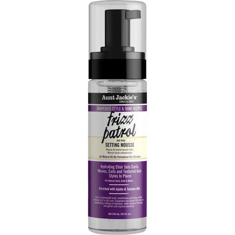 Aunt Jackie's Frizz Patrol Setting Mousse 244 ML