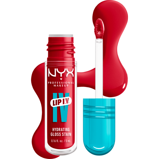 NYX Professional Makeup Lip IV Hydraterende Lipgloss Stain Ready Set Wet