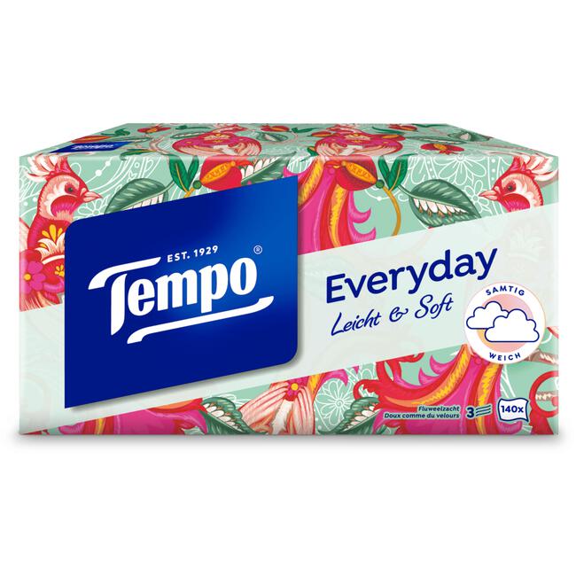 Tempo XXL Light box Tissues 140 stuks
