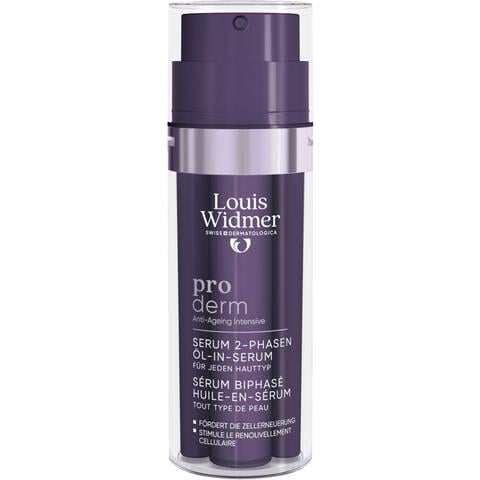 Louis Widmer Proderm Tweefasig Serum Olie-In-Serum Licht Geparfumeerd 35 ML