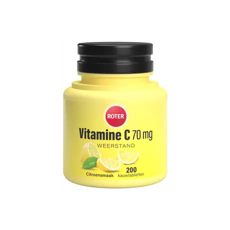 Roter Vitamine C 70 MG Citroen Kauwtabletten 200 stuks
