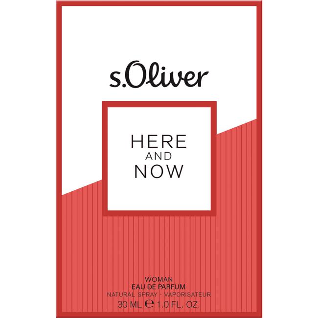 s.Oliver Here & Now Woman eau de parfum 30 ML