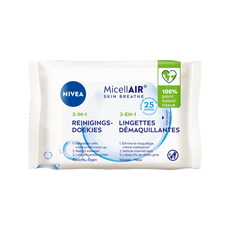 NIVEA MicellAIR Skin Breathe Reinigingsdoekjes 25 stuks