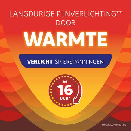 VoltaHeat Pijnverlichting Warmtepleister 2 stuks