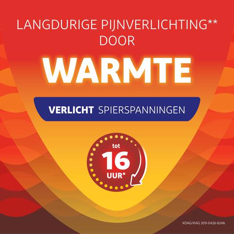 VoltaHeat Pijnverlichting Warmtepleister 2 stuks