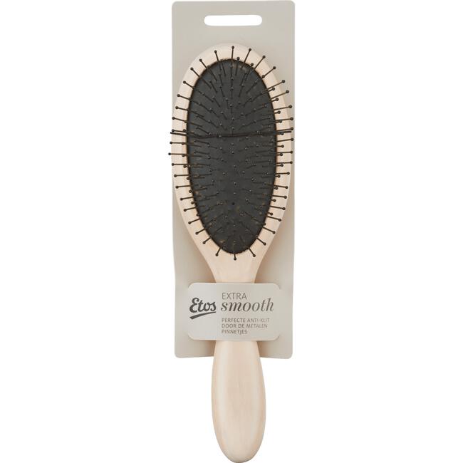 Etos Extra Smooth Ovale Borstel Bruin