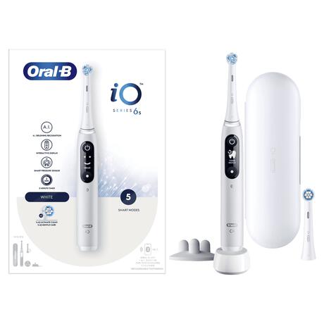 Oral-B iO 6S Wit Elektrische Tandenborstel By Braun