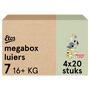 Etos Woezel & Pip Luiers XXL Maat 7 16+ kg Megabox 4x20 stuks