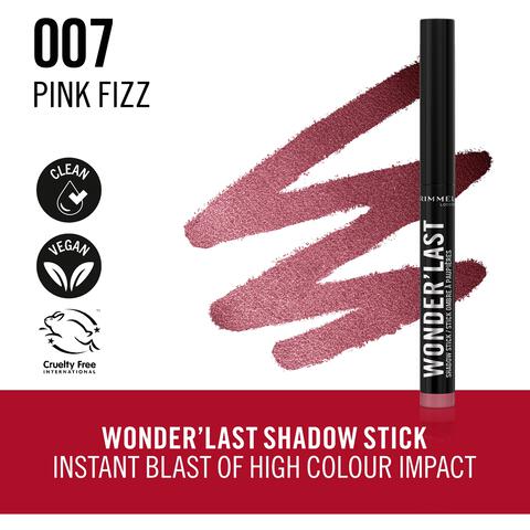 Rimmel London Wonder'last Oogschaduw Stick 007 Pink Fizz 1.64 G