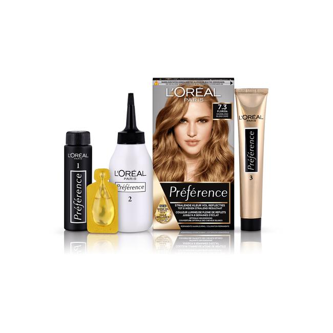 L'Oréal Paris Préférence Permanente Haarverf 7.3 Floride