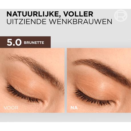 L'Oréal Paris Brow Color wenkbrauwverf 5.0 Brunette 30ML