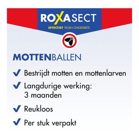Roxasect Mottenballen 20 stuks