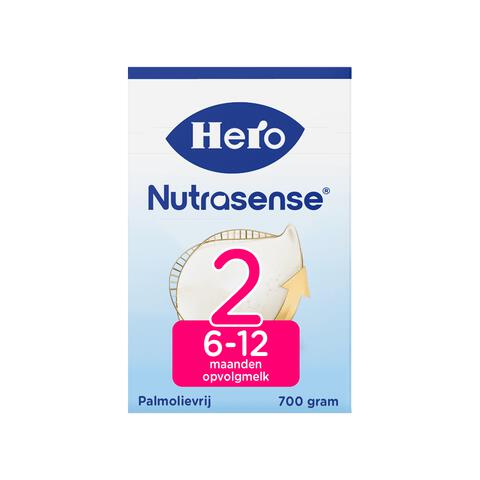 Hero Nutrasense Classic Opvolgmelk 2 (6-12m) met melkvet 700 GR