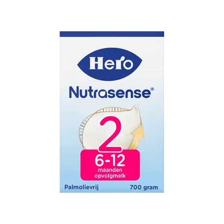 Hero Nutrasense Classic 2 Opvolgmelk 6-12 Maanden 700 gram
