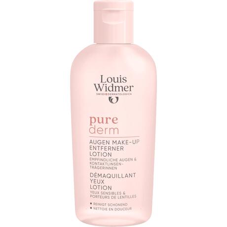 Louis Widmer Purederm Oogmake-Up Reiniging Lotion Zonder Parfum 100 ML