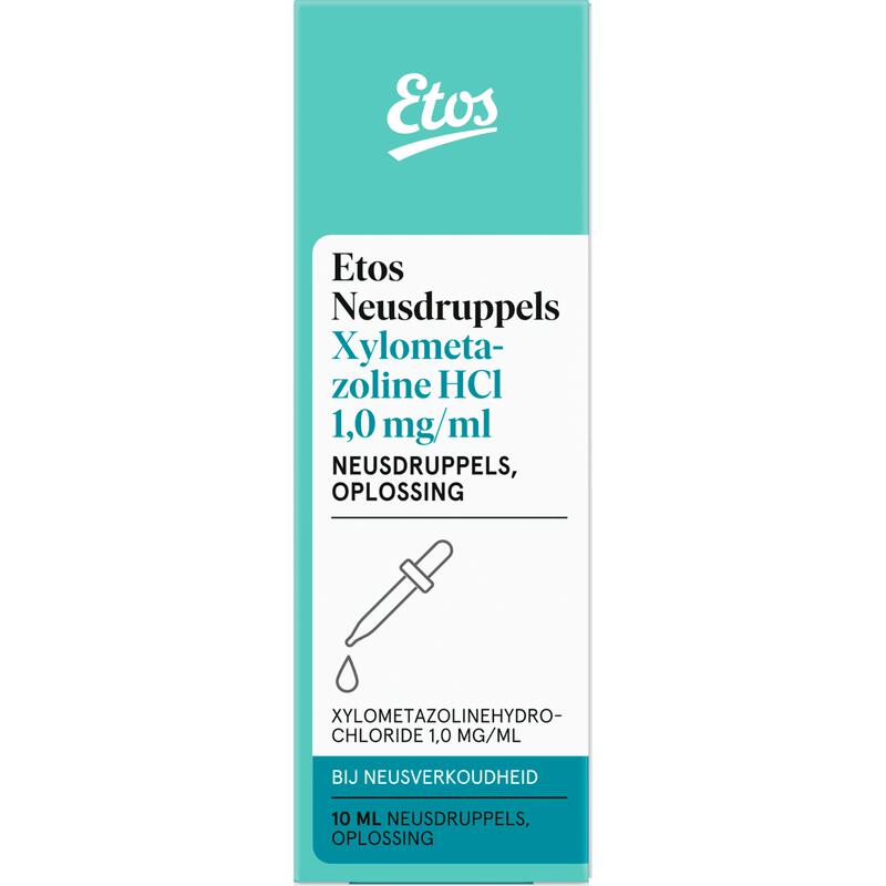 Etos Neusdruppels Xylometazoline HCl 1 MG/ML