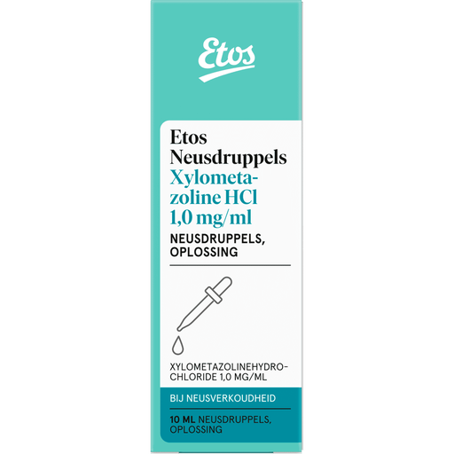 Etos Neusdruppels Xylometazoline HCl 1 MG/ML