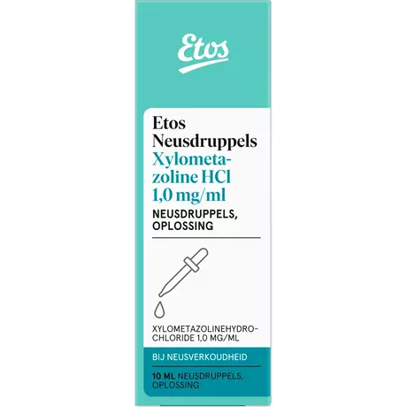 Etos Neusdruppels Xylometazoline HCl 1 MG/ML