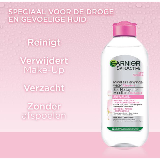 Garnier SkinActive Micellair Reinigingswater Gevoelige Huid 400 ML