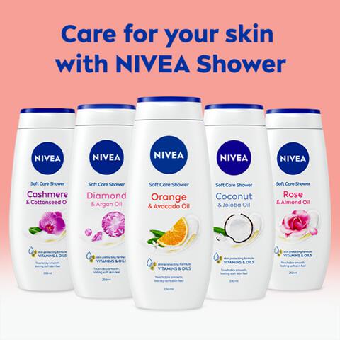 NIVEA Orange & Avocado Oil Douchecrème 250 ML